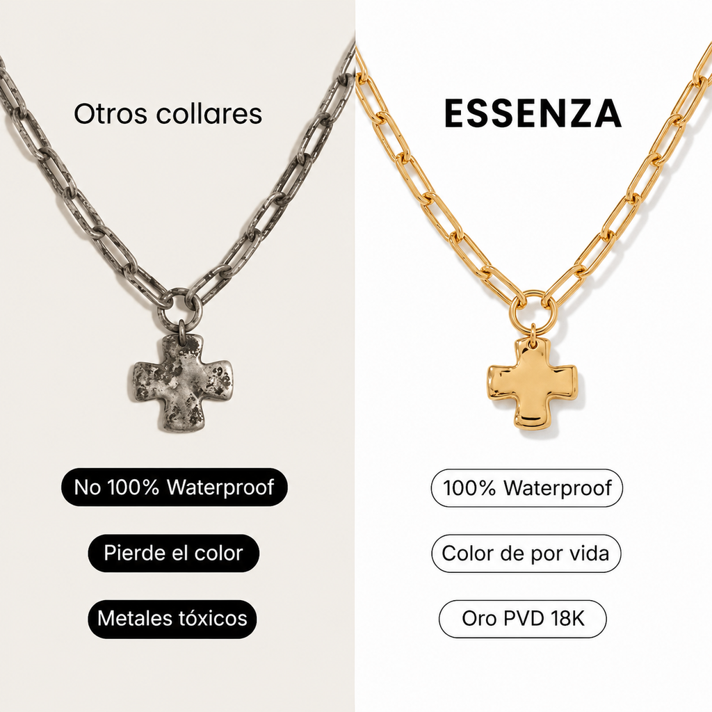 Collar 18k - Cruz